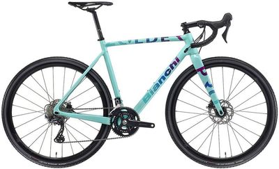 Cyclocross Bianchi Zolder Pro GRX610 2024 | 28 Zoll | Diamant | 50 cm | ZD - CK16 / Rainbow Decals (Bild 1)