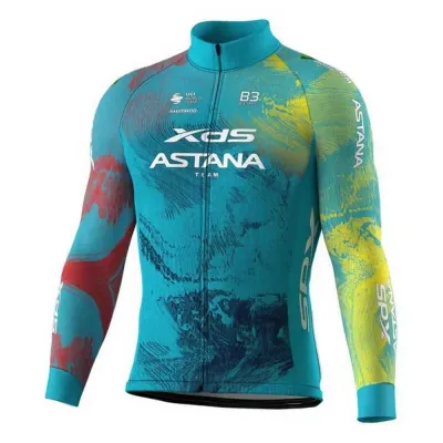 Fahrradtrikots langarm Biemme XDS Astana 2025 (Bild 3)