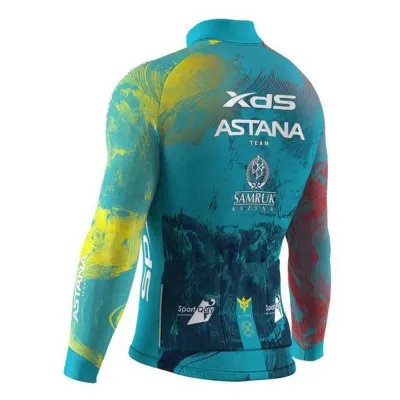 Fahrradtrikots langarm Biemme XDS Astana 2025 (Bild 4)