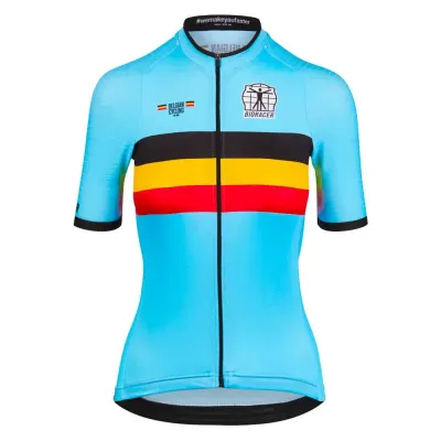 Fahrradtrikots kurzarm Bioracer Belgium Icon Classic (Bild 4)