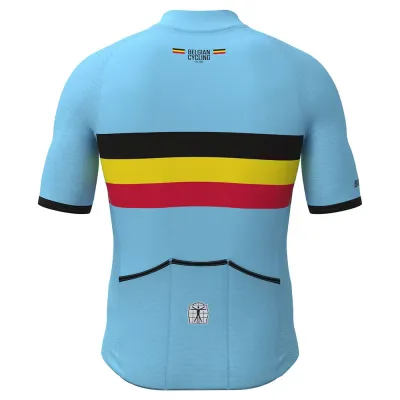 Fahrradtrikots kurzarm Bioracer Official Belgian (Bild 2)