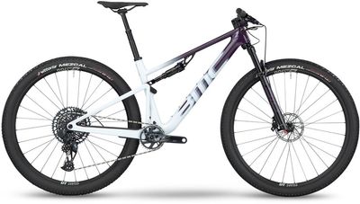 Cross Country Bike BMC Fourstroke One 2023 | 29 Zoll | Diamant | M | Deep Purple / White (Bild 1)