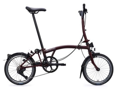 Klapprad Brompton C Line Urban MK6 2026 | 16 Zoll | Sonstige | Mid | Red Plum (Bild 1)
