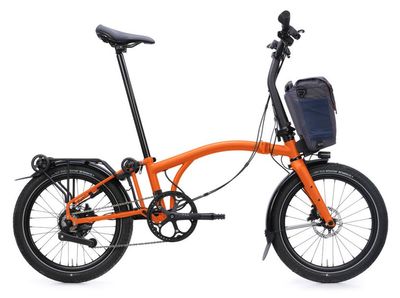 Klapprad E-Bike Brompton Electric G Line e-Motiq City + 2026 | 345 Wh | 20 Zoll | Sonstige | M | Adventure Orange (Bild 1)