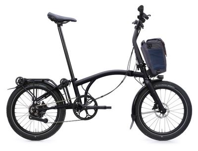 Klapprad E-Bike Brompton Electric G Line e-Motiq City + 2026 | 345 Wh | 20 Zoll | Sonstige | M | Space Black (Bild 2)