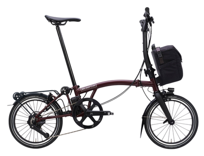 Klapprad E-Bike Brompton Electric P Line e-Motiq 2026 | 345 Wh | 16 Zoll | Sonstige | M | Red Plum (Bild 2)