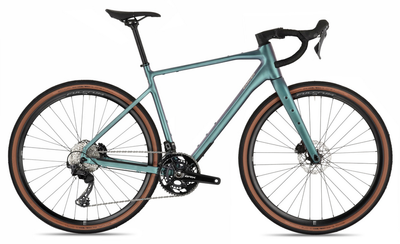 Gravel Bike Carver Gravel 230 2026 | 28 Zoll | Diamant | XS / 46 cm | Aqua Chamäleon (Bild 1)