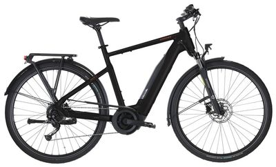 E-Bike Tourenrad Carver Route E.400 2025 | 400 Wh | 28 Zoll | Diamant | 60 CM | black/anthracite/orange (Bild 2)