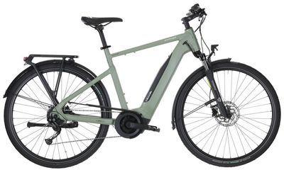 E-Bike Tourenrad Carver Route E.400 2025 | 400 Wh | 28 Zoll | Diamant | 65 CM | pale green/black/sand (Bild 1)
