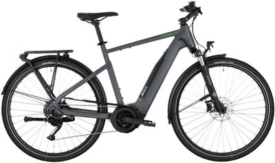 E-Bike Tourenrad Carver Route E.410 2025 | 500 Wh | 28 Zoll | Diamant | 55 CM | dark grey/black/flat green (Bild 3)