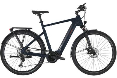 E-Bike Tourenrad Carver Route E.540 2026 | 625 Wh | 28 Zoll | Diamant | 65 CM | black blue metallic/black/orange (Bild 2)