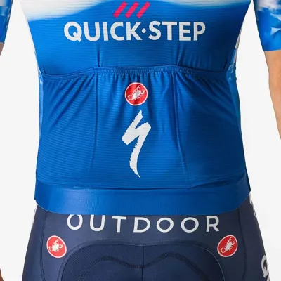 Fahrradtrikots kurzarm Castelli Aero Race 7.0 Soudal Quick-Step 2024 (Bild 5)