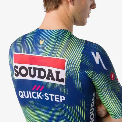 Fahrradtrikots kurzarm Castelli Aero Race 8S Soudal (Bild 11)
