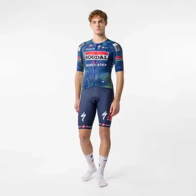 Fahrradtrikots kurzarm Castelli Aero Race 8S Soudal (Bild 6)