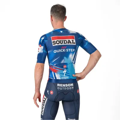 Fahrradtrikots kurzarm Castelli Aero Race 8S Soudal Quick-Step 2025 (Bild 8)