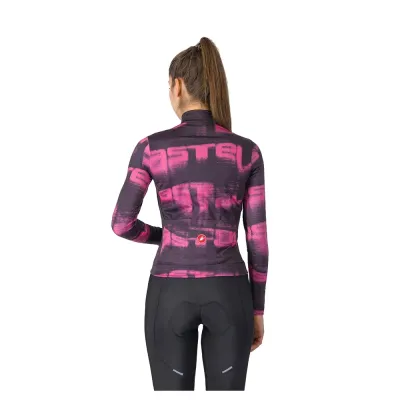 Fahrradtrikots langarm Castelli Blur Thermal (Bild 2)