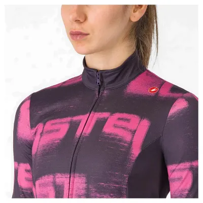 Fahrradtrikots langarm Castelli Blur Thermal (Bild 3)