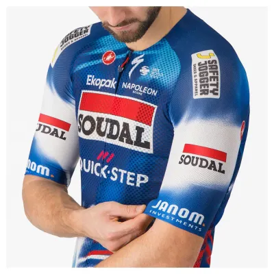 Fahrradtrikots kurzarm Castelli Climber´s A/C Soudal Quick-Step 2025 (Bild 4)