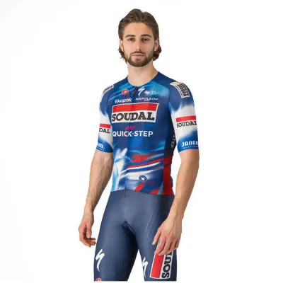 Fahrradtrikots kurzarm Castelli Climber´s A/C Soudal Quick-Step 2025 (Bild 6)