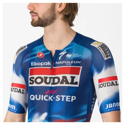 Fahrradtrikots kurzarm Castelli Climber´s A/C Soudal Quick-Step 2025 (Bild 8)
