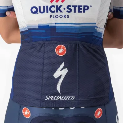 Fahrradtrikots kurzarm Castelli Competizione 2 Soudal Quick-Step 2023 0 (Bild 6)