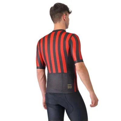Fahrradtrikots kurzarm Castelli Competizione 3 AC Milan (Bild 2)