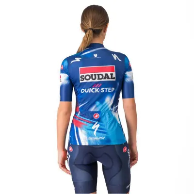 Fahrradtrikots kurzarm Castelli Competizione 3 Soudal Quick-Step 2025 (Bild 2)