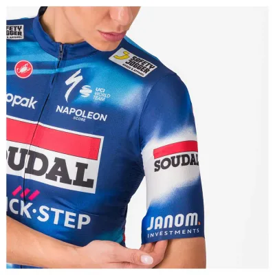 Fahrradtrikots kurzarm Castelli Competizione 3 Soudal Quick-Step 2025 (Bild 11)