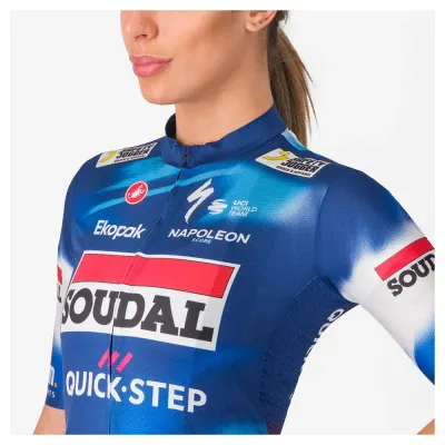 Fahrradtrikots kurzarm Castelli Competizione 3 Soudal Quick-Step 2025 (Bild 9)
