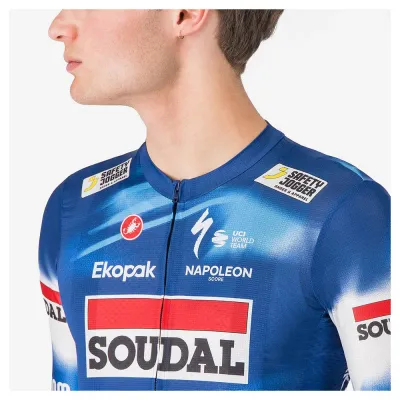 Fahrradtrikots kurzarm Castelli Competizione 3 Soudal Quick-Step (Bild 3)