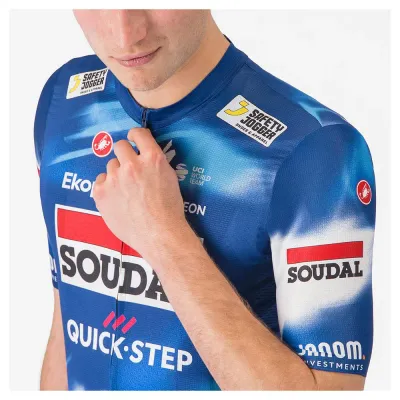 Fahrradtrikots kurzarm Castelli Competizione 3 Soudal Quick-Step (Bild 5)