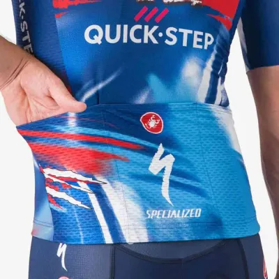 Fahrradtrikots kurzarm Castelli Competizione 3 Vuelta Soudal Quickstep (Bild 10)