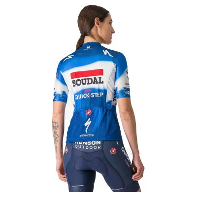 Fahrradtrikots kurzarm Castelli Competizione 3 W Soudal Quick-Step 2024 (Bild 2)