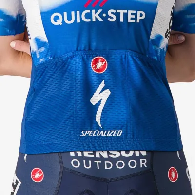 Fahrradtrikots kurzarm Castelli Competizione 3 W Soudal Quick-Step 2024 (Bild 3)