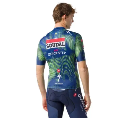 Fahrradtrikots kurzarm Castelli Competizione 4 Soudal Quick-Step 2026 (Bild 2)