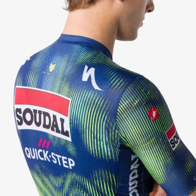 Fahrradtrikots kurzarm Castelli Competizione 4 Soudal Quick-Step 2026 (Bild 4)