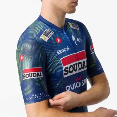Fahrradtrikots kurzarm Castelli Competizione 4 Soudal Quick-Step 2026 (Bild 5)