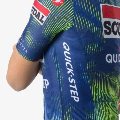 Fahrradtrikots kurzarm Castelli Competizione 4 Soudal Quick-Step 2026 (Bild 6)