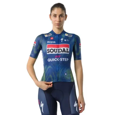 Fahrradtrikots kurzarm Castelli Competizione 4 Soudal Quick-Step 2026 (Bild 7)