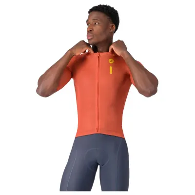 Fahrradtrikots kurzarm Castelli Drittone Logo (Bild 1)