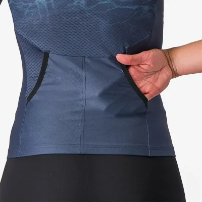 Fahrradtrikots kurzarm Castelli Free Speed 2 Kurzarmtriathlon-Trikot (Bild 3)