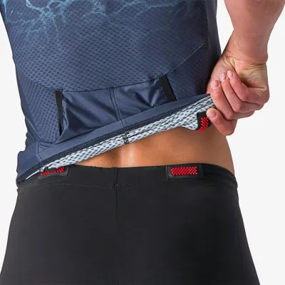 Fahrradtrikots kurzarm Castelli Free Speed 2 Kurzarmtriathlon-Trikot (Bild 4)