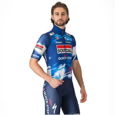 Fahrradtrikots kurzarm Castelli Pro Light Wind Soudal Quick-Step 2025 (Bild 1)