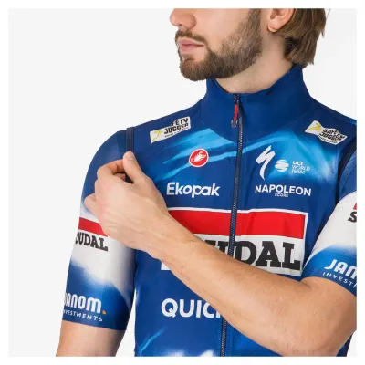 Fahrradtrikots kurzarm Castelli Pro Light Wind Soudal Quick-Step 2025 (Bild 5)