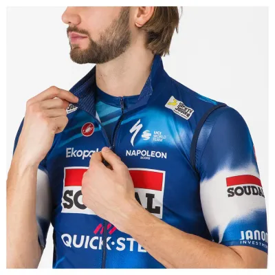 Fahrradtrikots kurzarm Castelli Pro Light Wind Soudal Quick-Step 2025 (Bild 9)