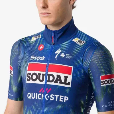 Fahrradtrikots kurzarm Castelli Pro Wind Soudal Quick-Step 2026 (Bild 3)