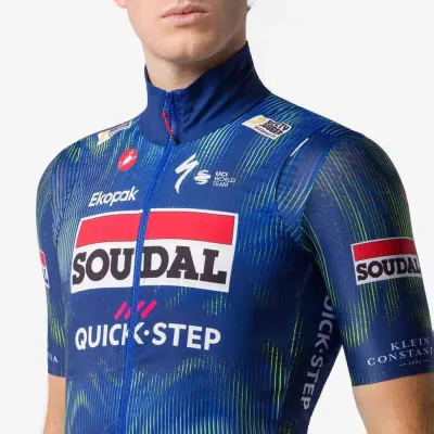 Fahrradtrikots kurzarm Castelli Pro Wind Soudal Quick-Step 2026 (Bild 6)