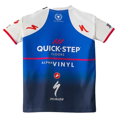 Fahrradtrikots kurzarm Castelli Quick-Step Alpha Vinyl 2022 (Bild 2)