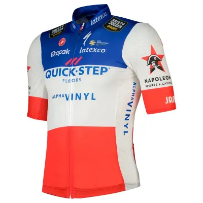Fahrradtrikots kurzarm Castelli Quick-Step Competizione (Bild 2)