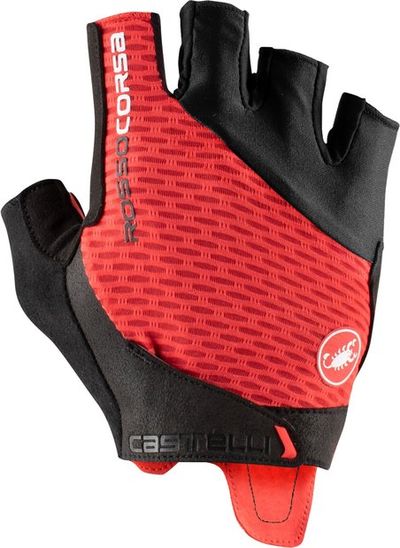 Fahrradhandschuhe Castelli Rosso Corsa Pro V Kurzfinger Handschuhe 2024 (Bild 3)